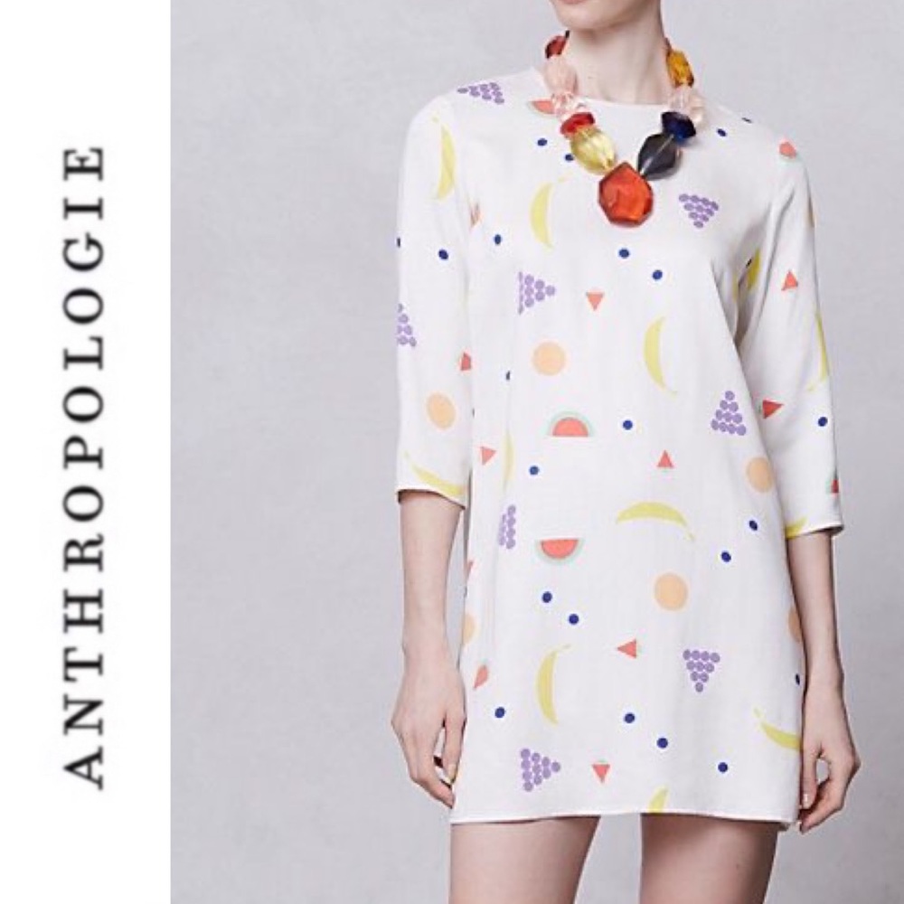 dusen & dusen fruit stand shift dress